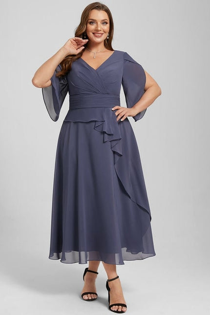 Robe de Soirée Vague Opaline - gallery 7