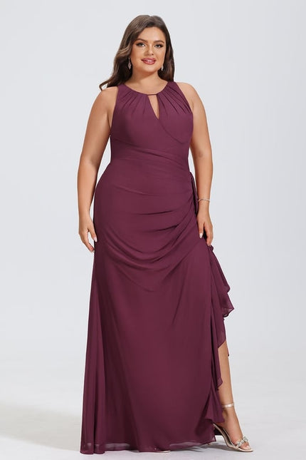 Robe de Soirée Éclat Rosé Émeraude - gallery 6