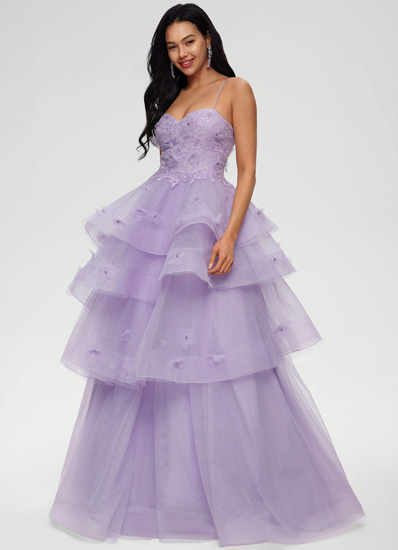 Robe de Soirée Lavande Étoilée - gallery 3