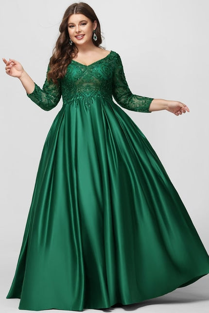 Robe de Soirée Émeraude Serre-Cœur - gallery 4