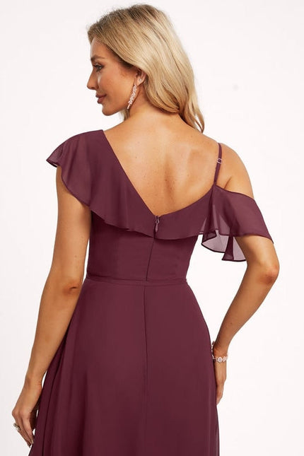 Robe de Soirée Trapèze Aérées - gallery 1