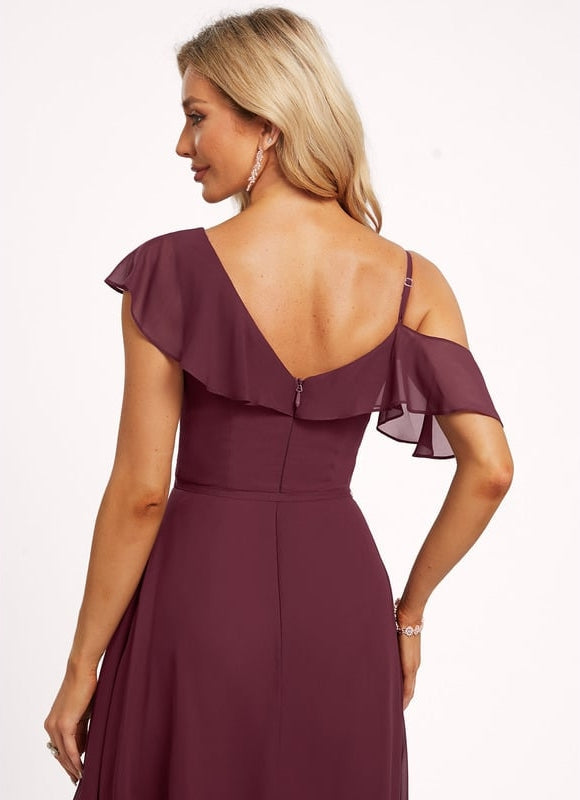Robe de Soirée Trapèze Aérées - gallery 1