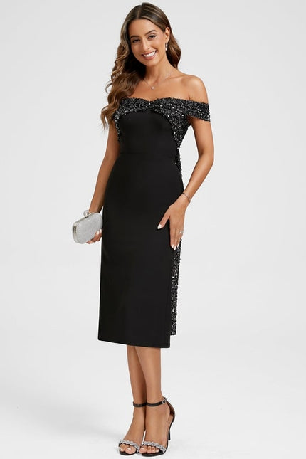 Robe de Soirée Glamour Scintillante - gallery 1