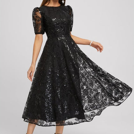 Robe de Soirée Ballet Sombre Magnifique