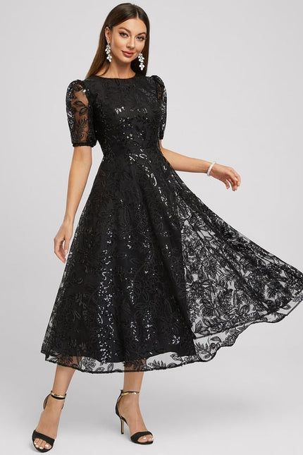 Robe de Soirée Ballet Sombre Magnifique