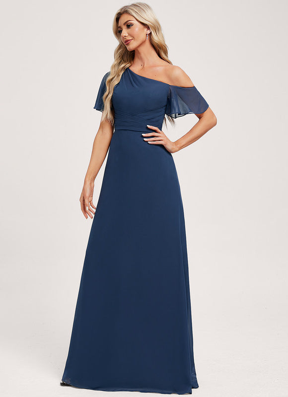 Robe de Soirée Drapé Céleste - gallery 3