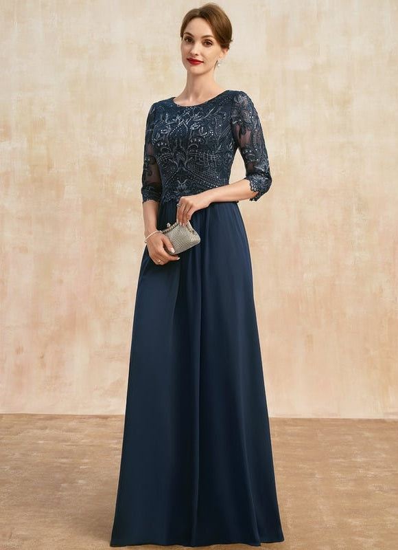 Robe de Soirée Élégance Sombre Étoilée - gallery 3