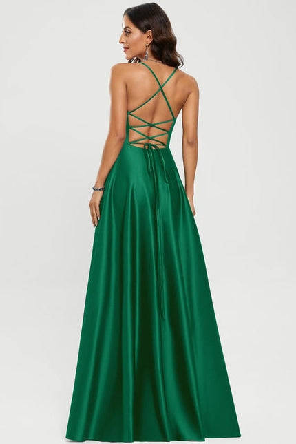 Robe de Soirée Satin Éclairée - gallery 6
