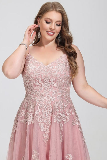 Robe de Soirée Rêve Rosé Tulle - gallery 8