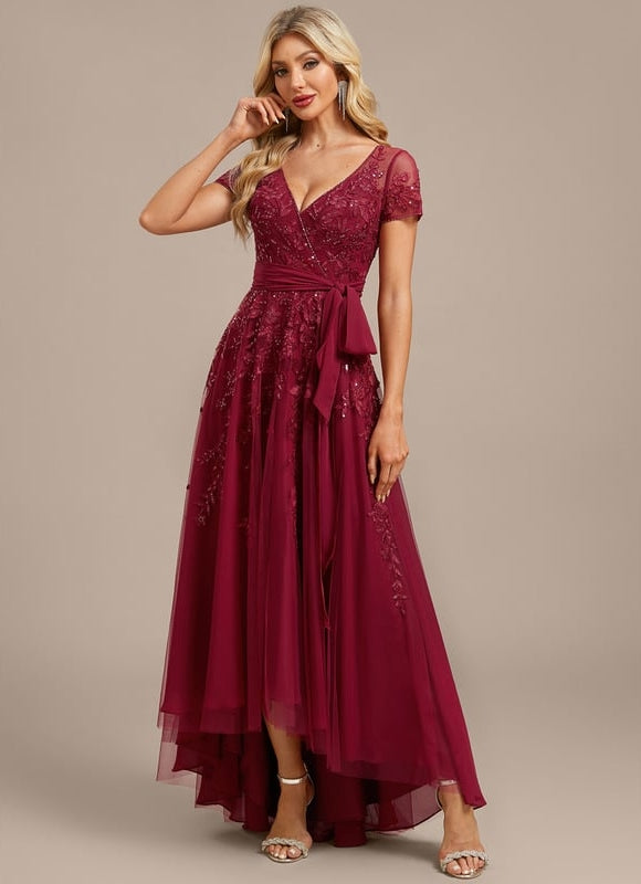 Robe de Soirée De Gala Scintillante - gallery 3