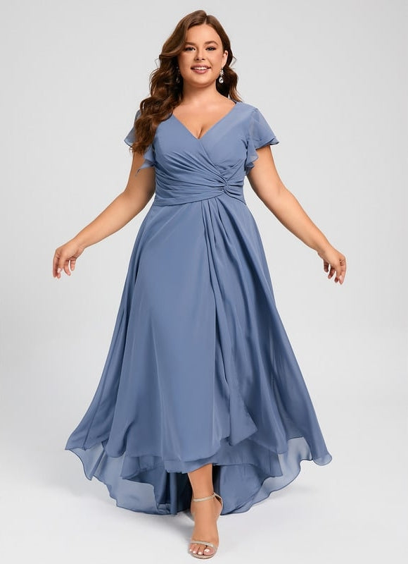 Robe de Soirée Bleu Aérien - gallery 9