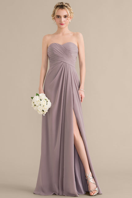 Robe de Soirée Élégance Vin Rouge