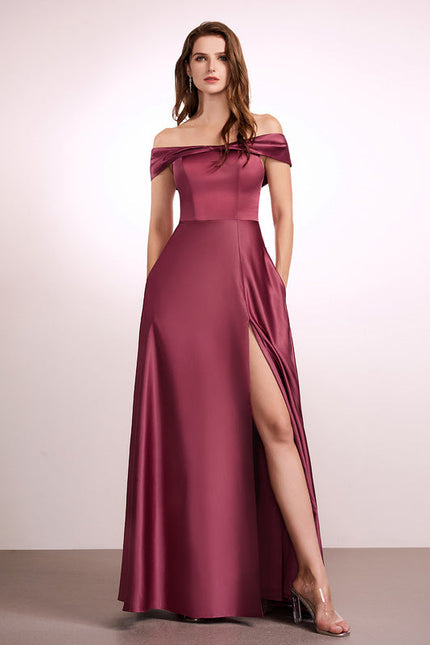Robe de Soirée Élégance Satinée