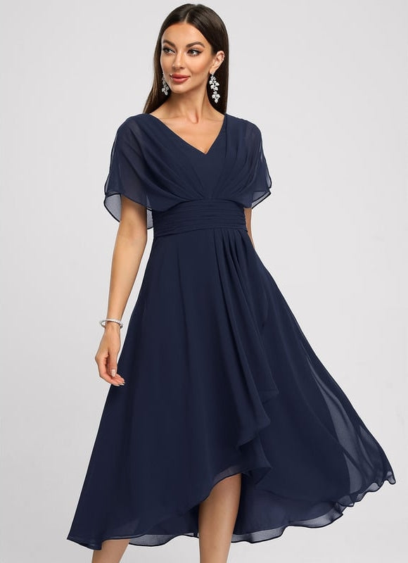 Robe de Soirée Vaporeuse Nocturne