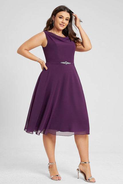 Robe de Soirée Mousseline Glamour - gallery 7