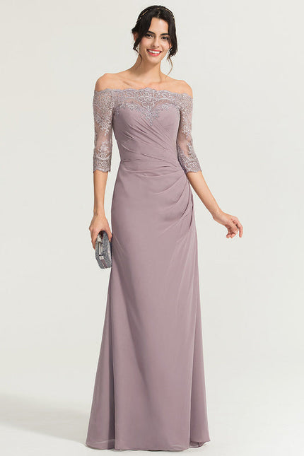 Robe de Soirée Élégante Lavande