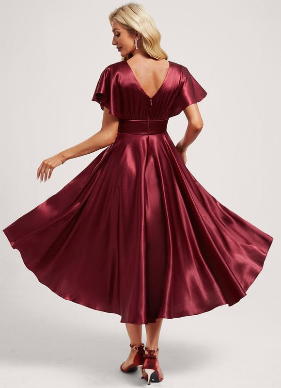 Robe de Soirée Rêve Satiné Éclat - gallery 4