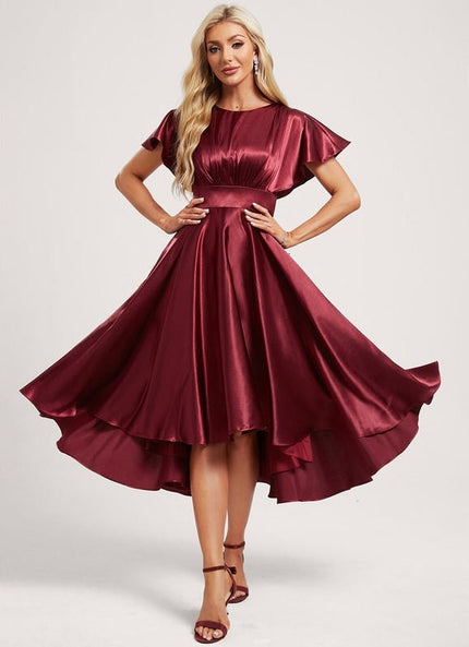 Robe de Soirée Rêve Satiné Éclat