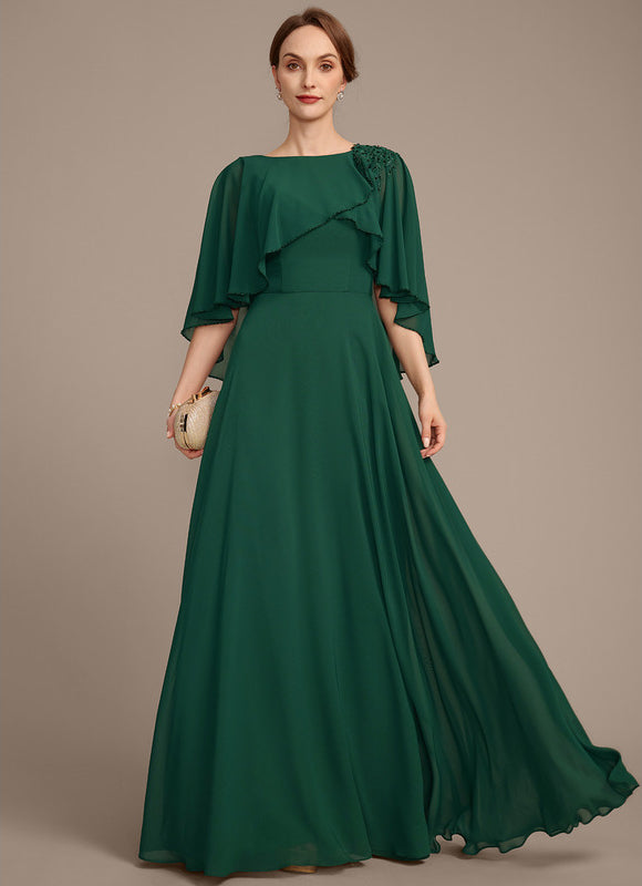 Robe de Soirée Satin Vert Épuré
