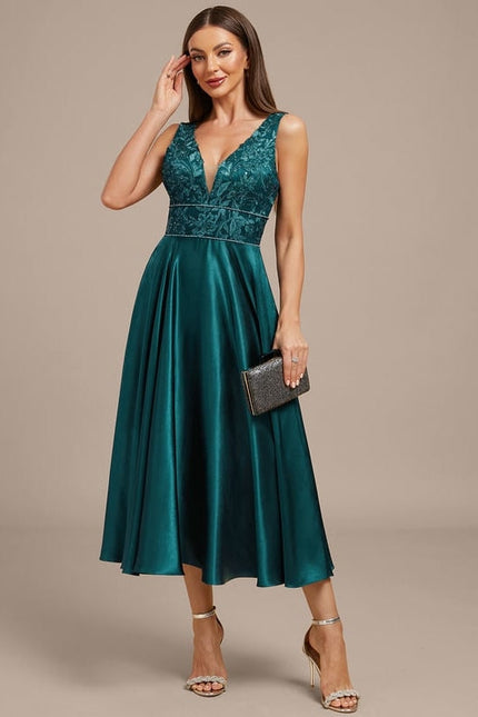 Robe de Soirée Satin Couture - gallery 4