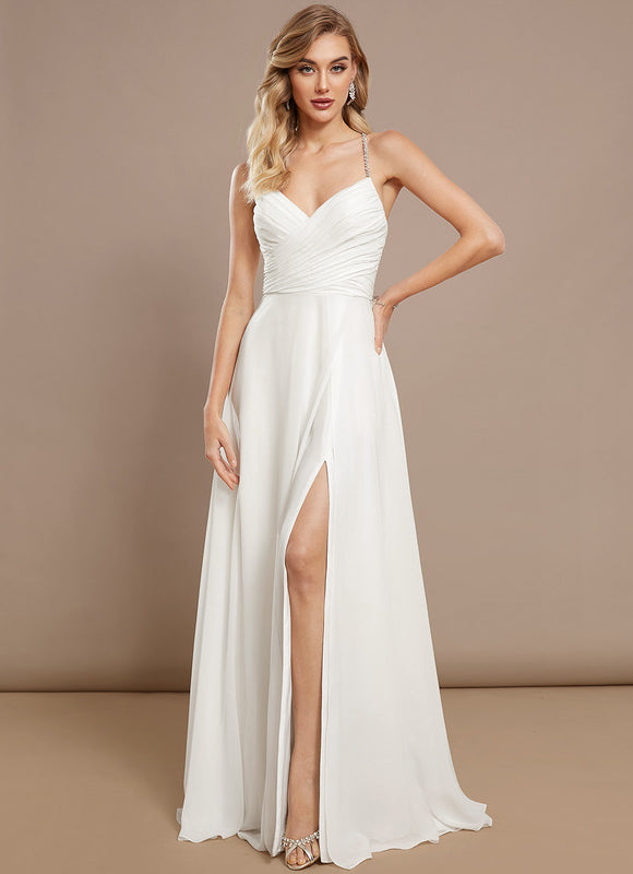 Robe de Soirée Mousseline Luxe
