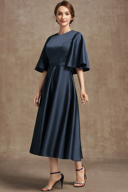 Robe de Soirée Nuit Étoilée Satin - gallery 3