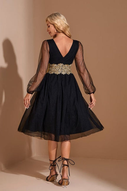 Robe de Soirée Tulle Élégante - gallery 1