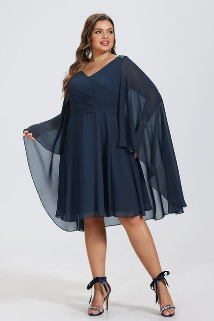 Robe de Soirée Voile Élégant - gallery 6