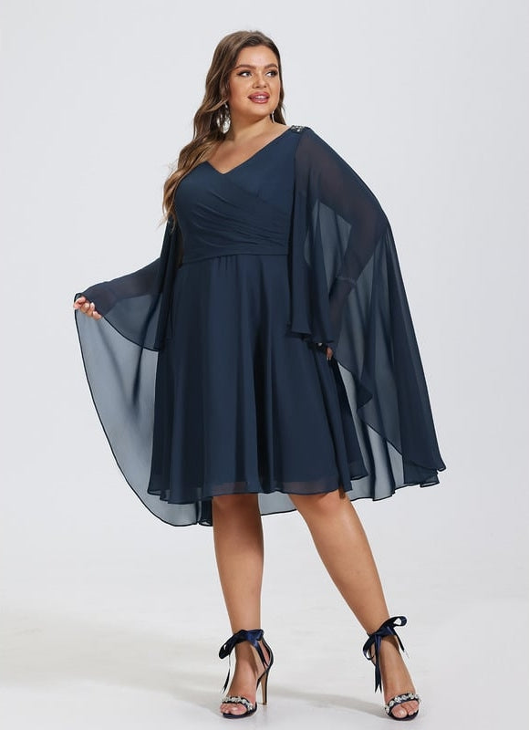 Robe de Soirée Voile Élégant - gallery 6