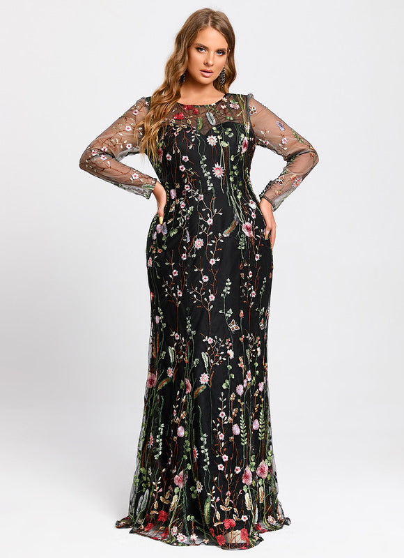 Robe de Soirée Fleur De Nuit - gallery 7