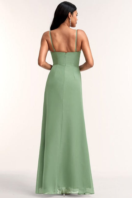 Robe De Soirée En Mousseline - gallery 4