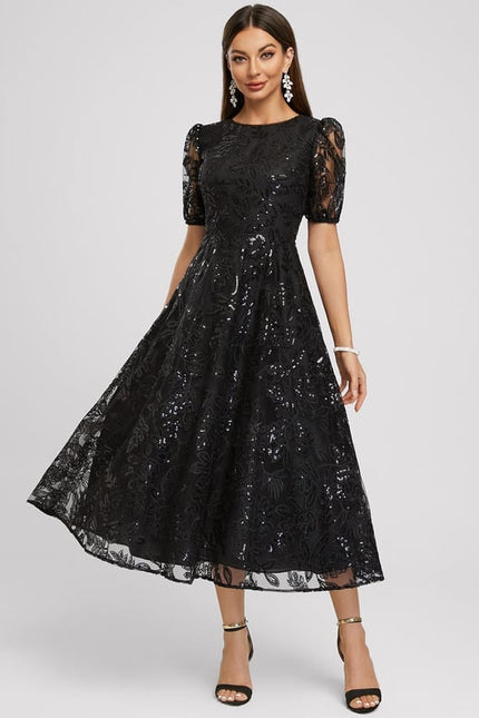 Robe de Soirée Ballet Sombre Magnifique - gallery 3