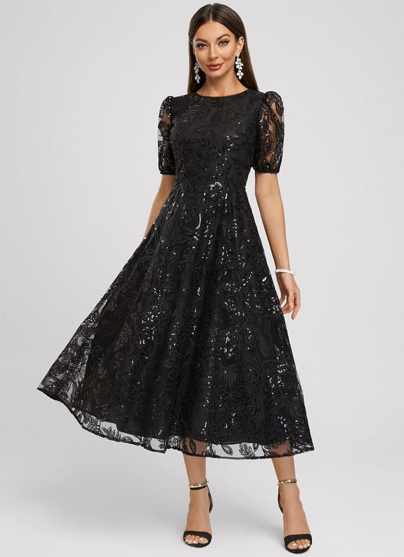 Robe de Soirée Ballet Sombre Magnifique - gallery 3