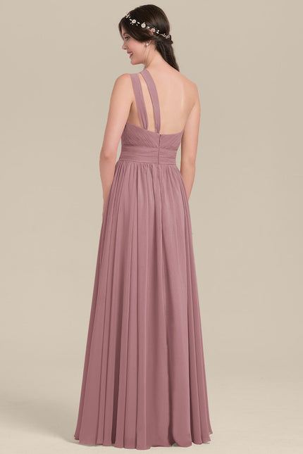 Robe de Soirée Asymétrique Fluide - gallery 1
