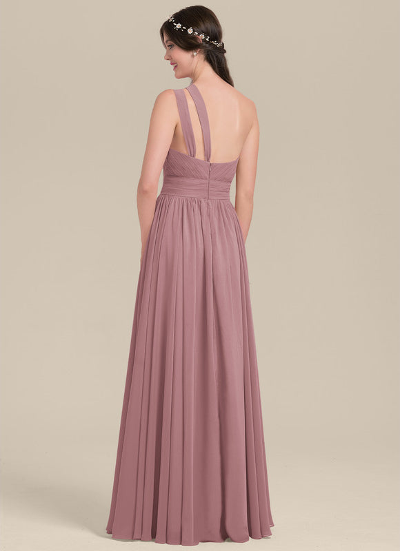 Robe de Soirée Asymétrique Fluide - gallery 1