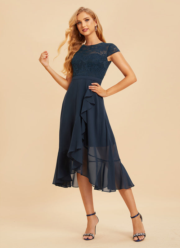 Robe de Soirée Bleu Éthéré - gallery 3