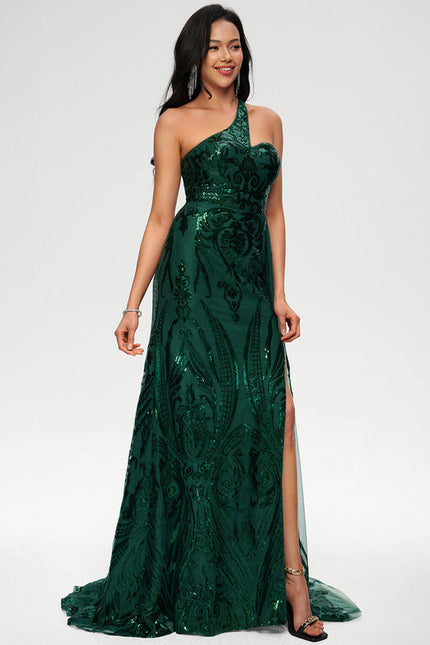Robe de Soirée Éclat Végétal - gallery 1