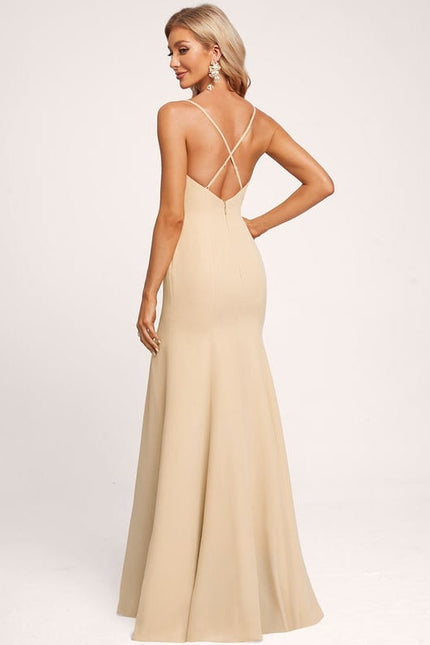 Robe de Soirée Sable Chic - gallery 2