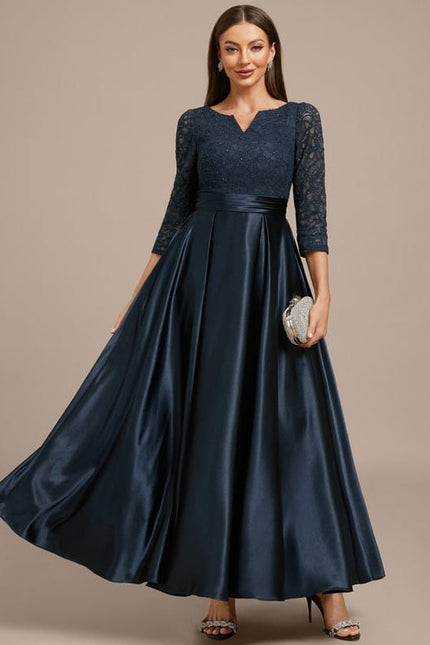 Robe De Soirée Forme Trapèze