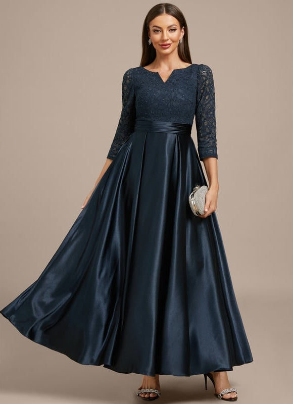 Robe De Soirée Forme Trapèze