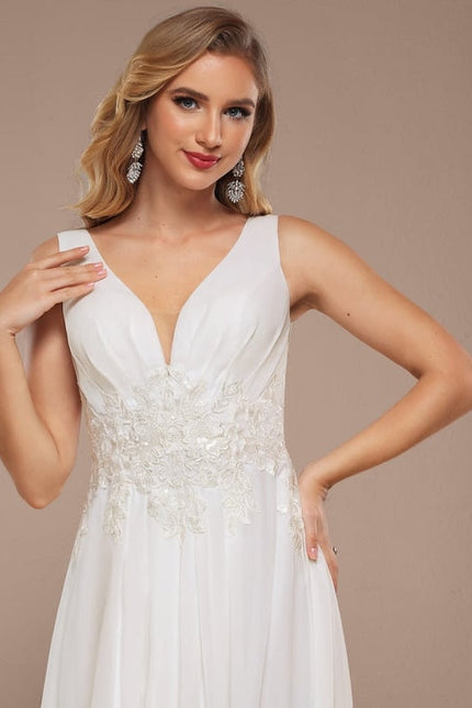 Robe De Mariée Soirée Blanche - gallery 5