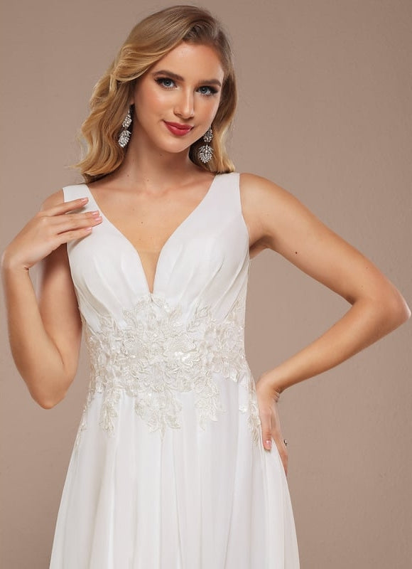 Robe De Mariée Soirée Blanche - gallery 5