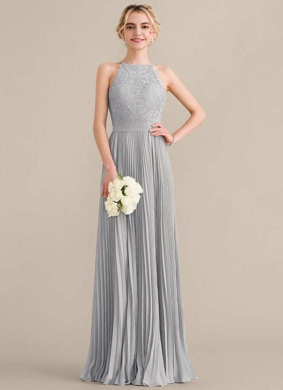 Robe de Soirée Plissée Lumineuse - gallery 1