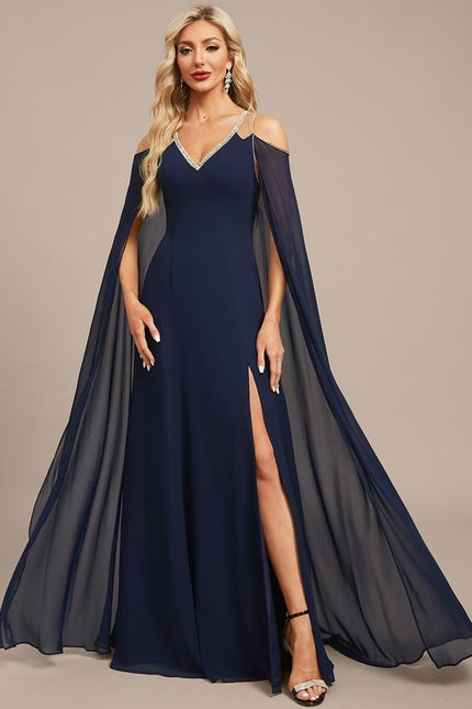 Robe de Soirée Éclat Sirène Céleste