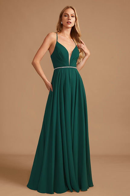 Robe de Soirée Émeraude Lustrale - gallery 2