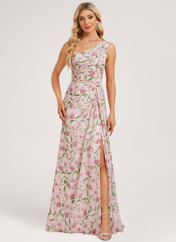 Robe de Soirée Asymétrique Fluide - gallery 2