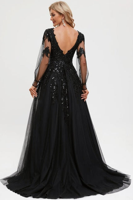 Robe de Soirée Éclat Noir - gallery 9