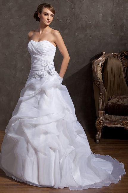 Robe De Soirée Chic Et Glamour Blanche