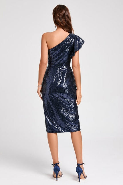 Robe de Soirée Nuit Étincelante - gallery 1