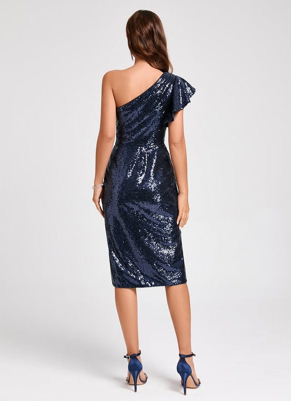 Robe de Soirée Nuit Étincelante - gallery 1